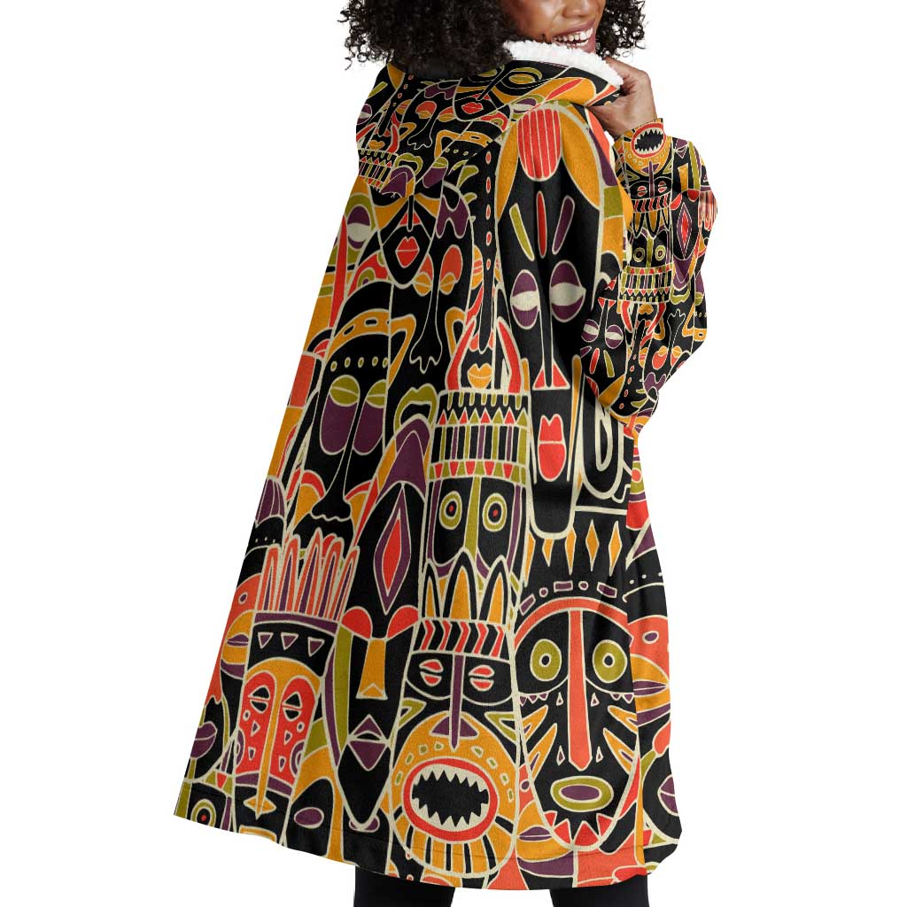The Spirit of Africa Custom Wearable Blanket Hoodie DT02