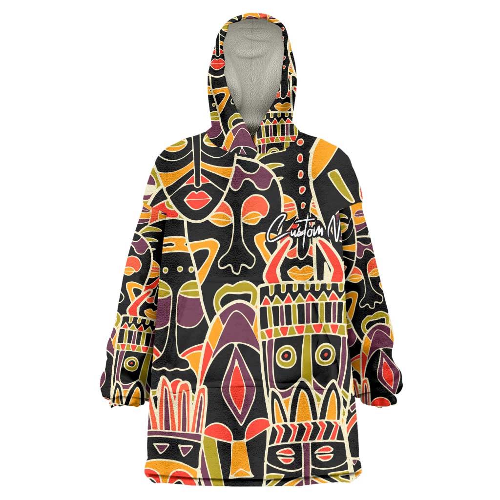 The Spirit of Africa Custom Wearable Blanket Hoodie DT02
