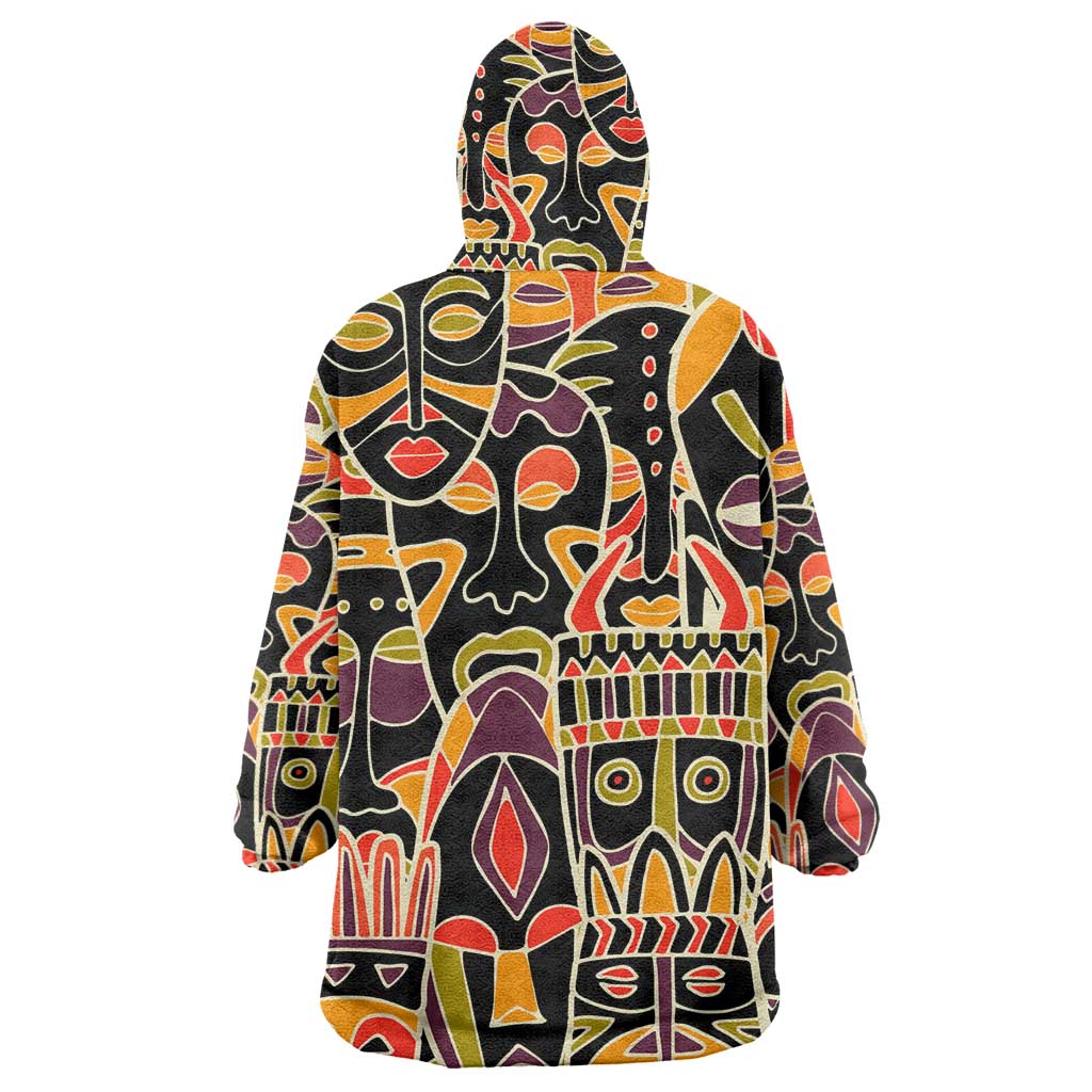 The Spirit of Africa Custom Wearable Blanket Hoodie DT02