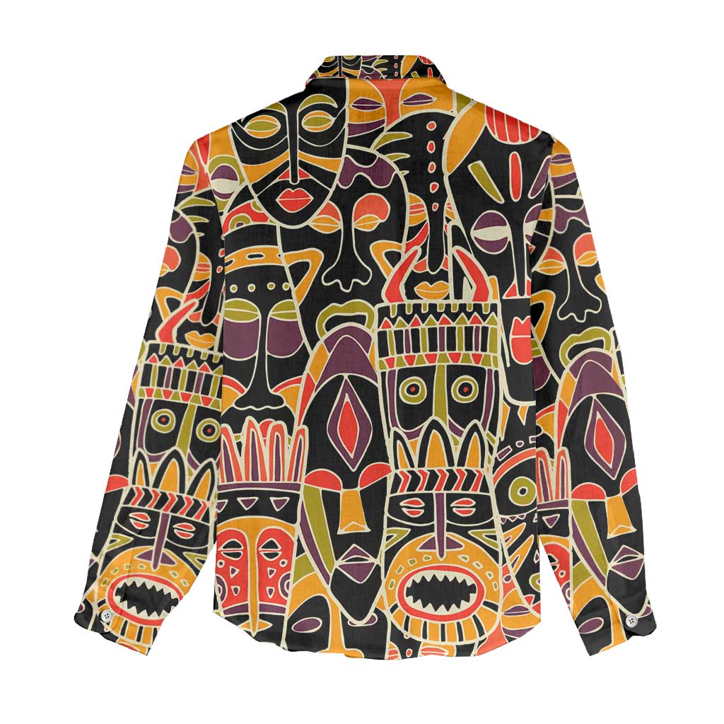 The Spirit of Africa Custom Women Casual Shirt DT02