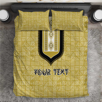 Personalized African Dashiki Bedding Set - Mudcloth Style DT02