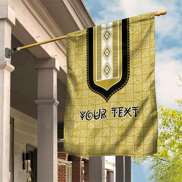 Personalized African Dashiki Garden Flag - Mudcloth Style DT02