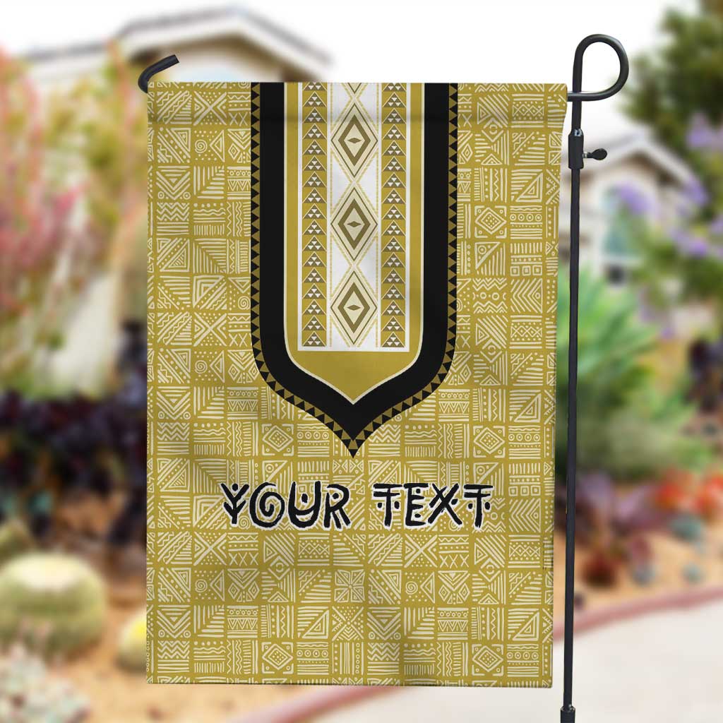 Personalized African Dashiki Garden Flag - Mudcloth Style DT02
