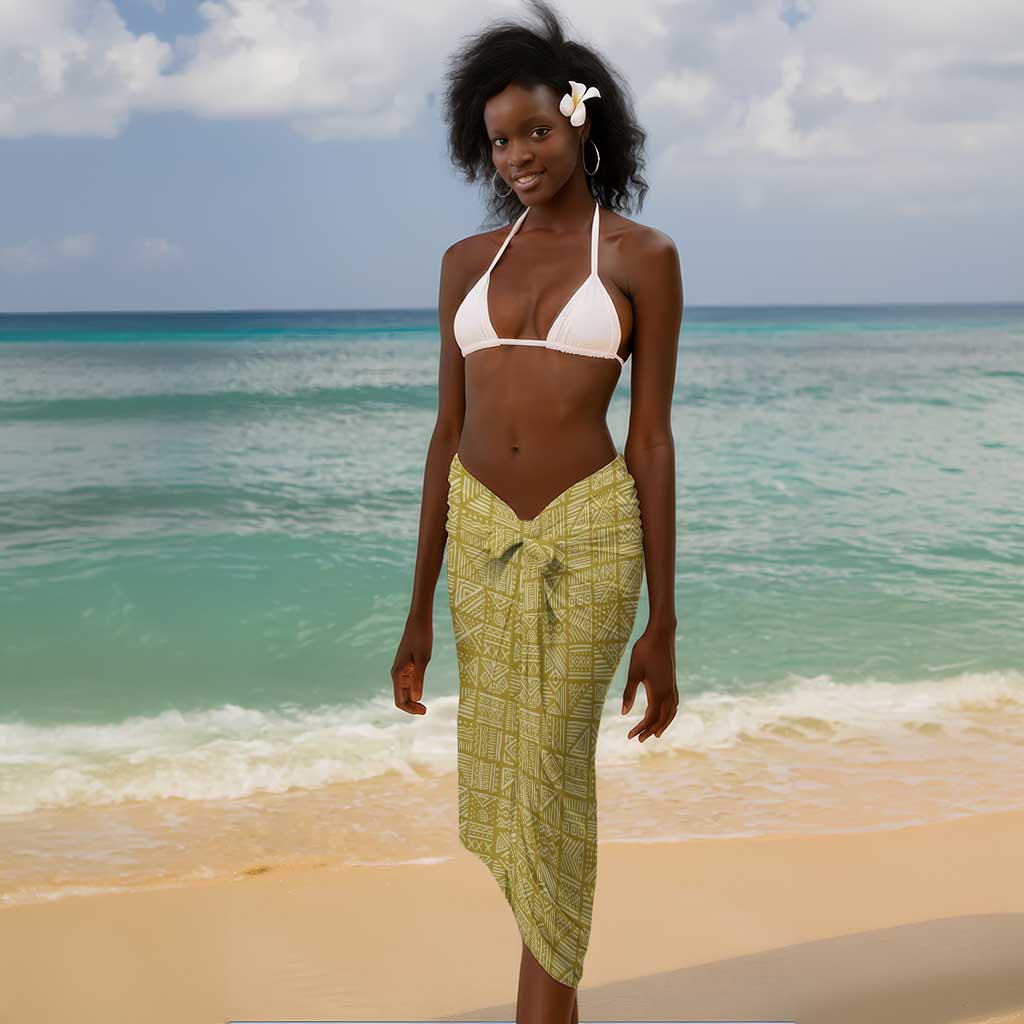 Personalized African Dashiki Sarong - Mudcloth Style DT02