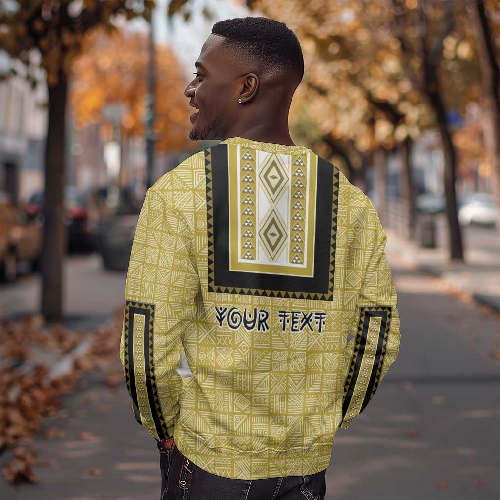 Personalized African Dashiki Sweatshirt - Mudcloth Style DT02