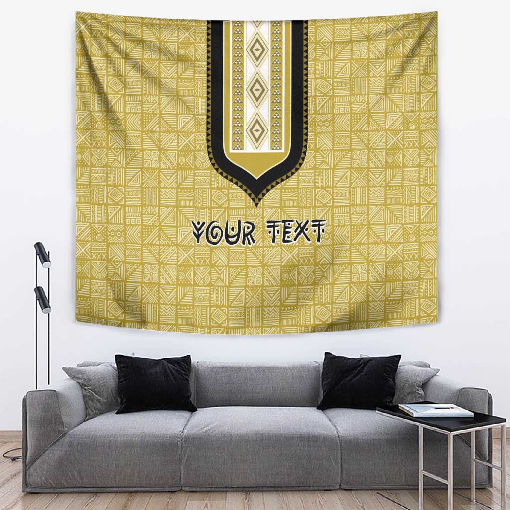 Personalized African Dashiki Tapestry - Mudcloth Style DT02