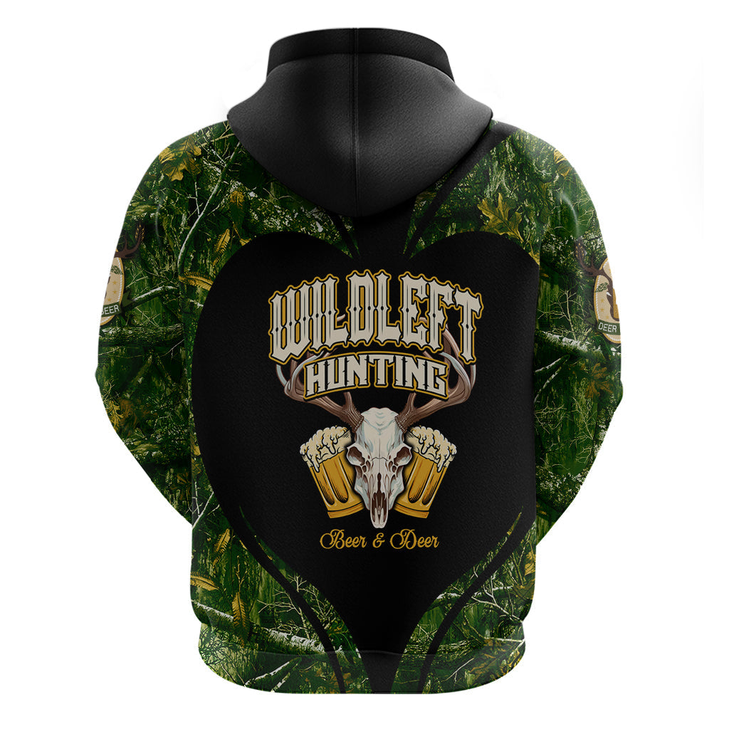 Wildlife Hunting Hoodie Beer And Deer DT02
