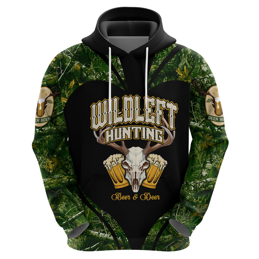Wildlife Hunting Hoodie Beer And Deer DT02