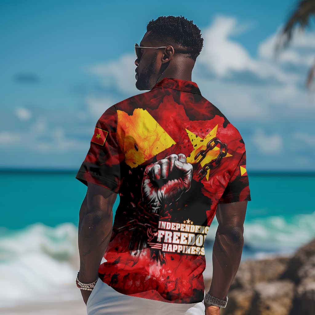 Tigrayans Independence Hawaiian Shirt I Stand with Tigray - Fist of Freedom DT02