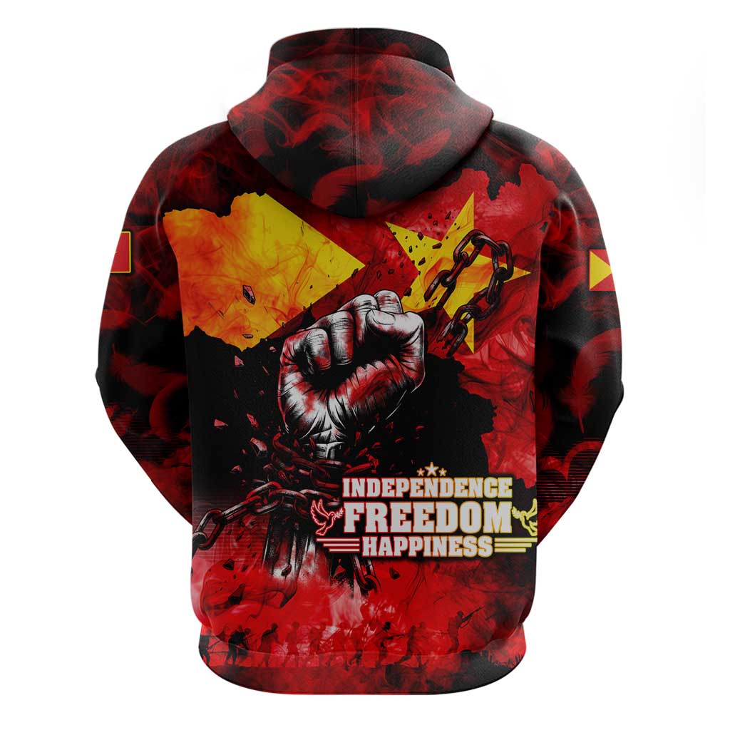 I Stand with Tigray Hoodie Tigray Independence - Fist of Freedom DT02