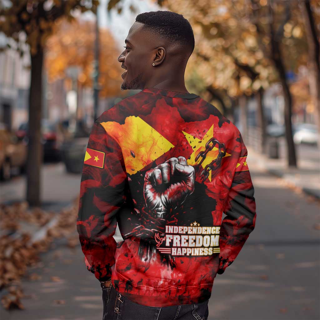 Tigrayans Independence Sweatshirt I Stand with Tigray - Fist of Freedom DT02