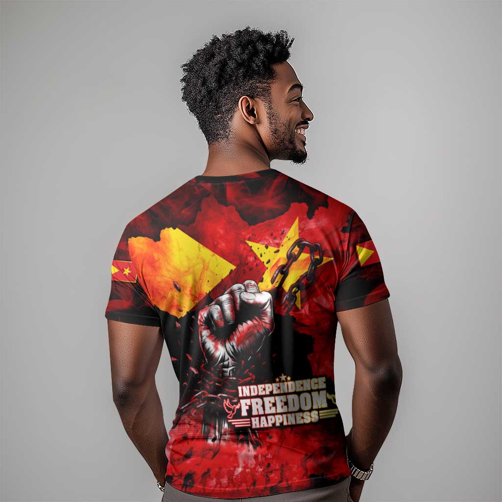 Tigrayans Independence T shirt I Stand with Tigray - Fist of Freedom DT02