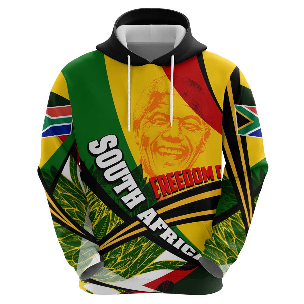 South Africa Freedom Day Hoodie Mandela Legacy National Pride Protea Flower DT02