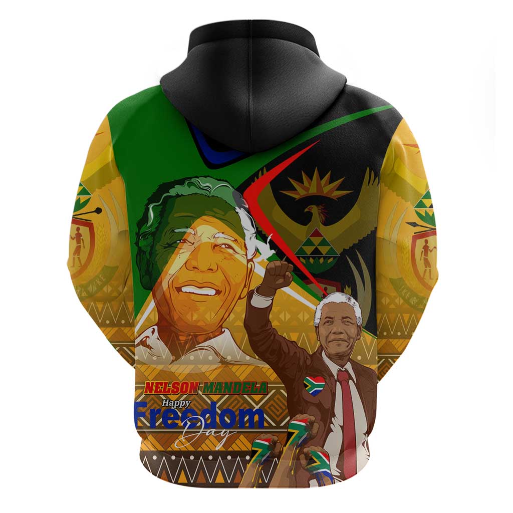 Nelson Mandela Happy Freedom Day Hoodie South Africa Heritage Victory Art DT02