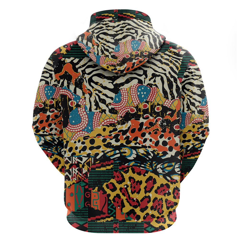 Africa Animal Pattern Hoodie DT02