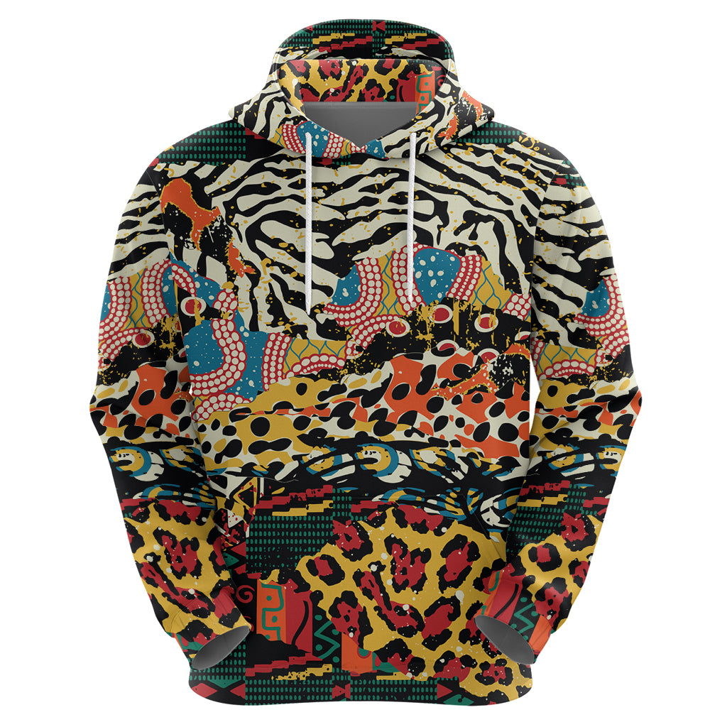 Africa Animal Pattern Hoodie DT02
