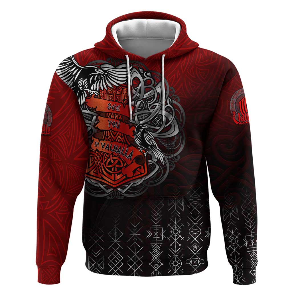 Victory Or Valhalla Hoodie Viking DT02