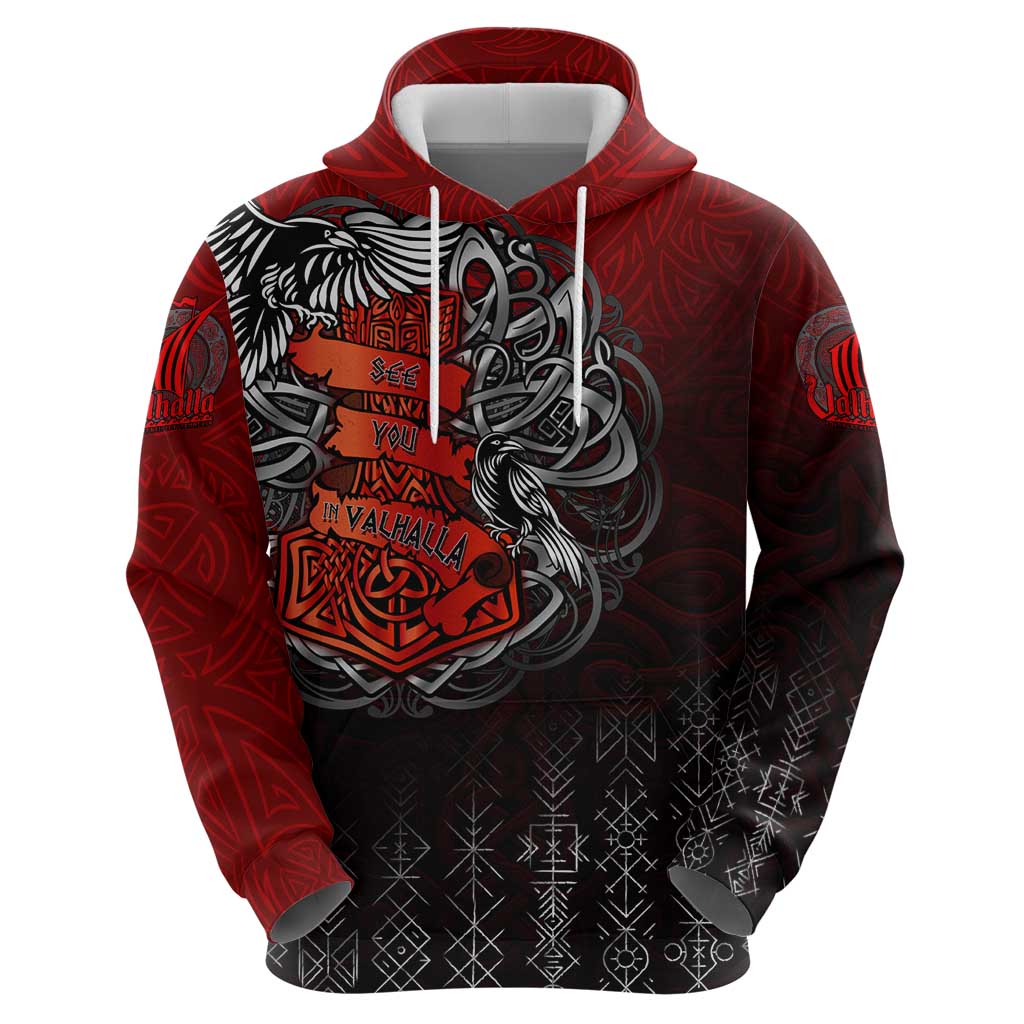 Victory Or Valhalla Hoodie Viking DT02