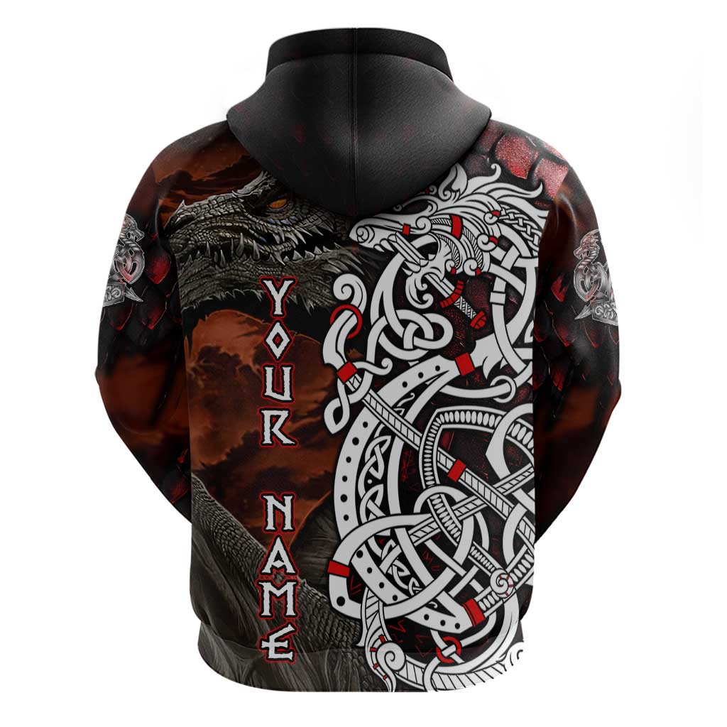Viking Dragons Hoodie Norse Mythology DT02