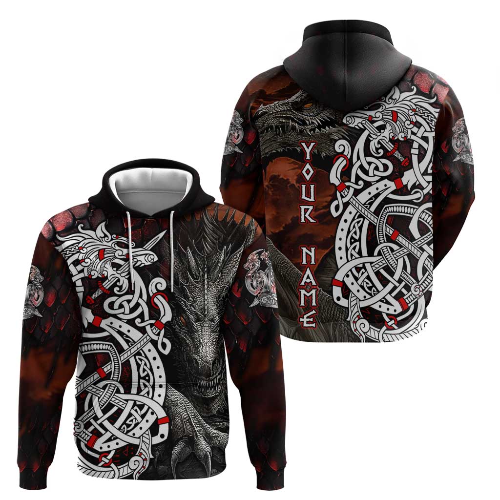 Viking Dragons Hoodie Norse Mythology DT02