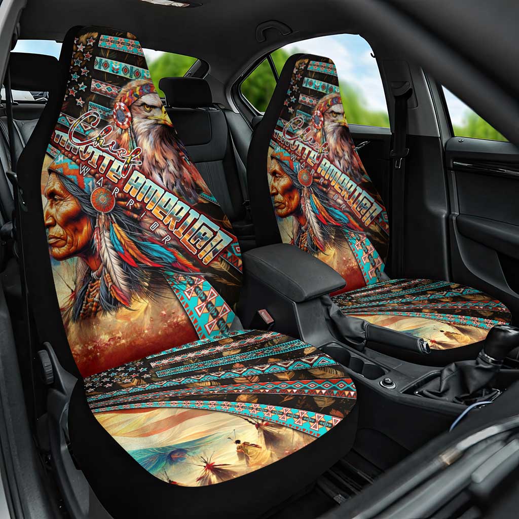 American Indian Warrior Chiefs Car Seat Cover DT02