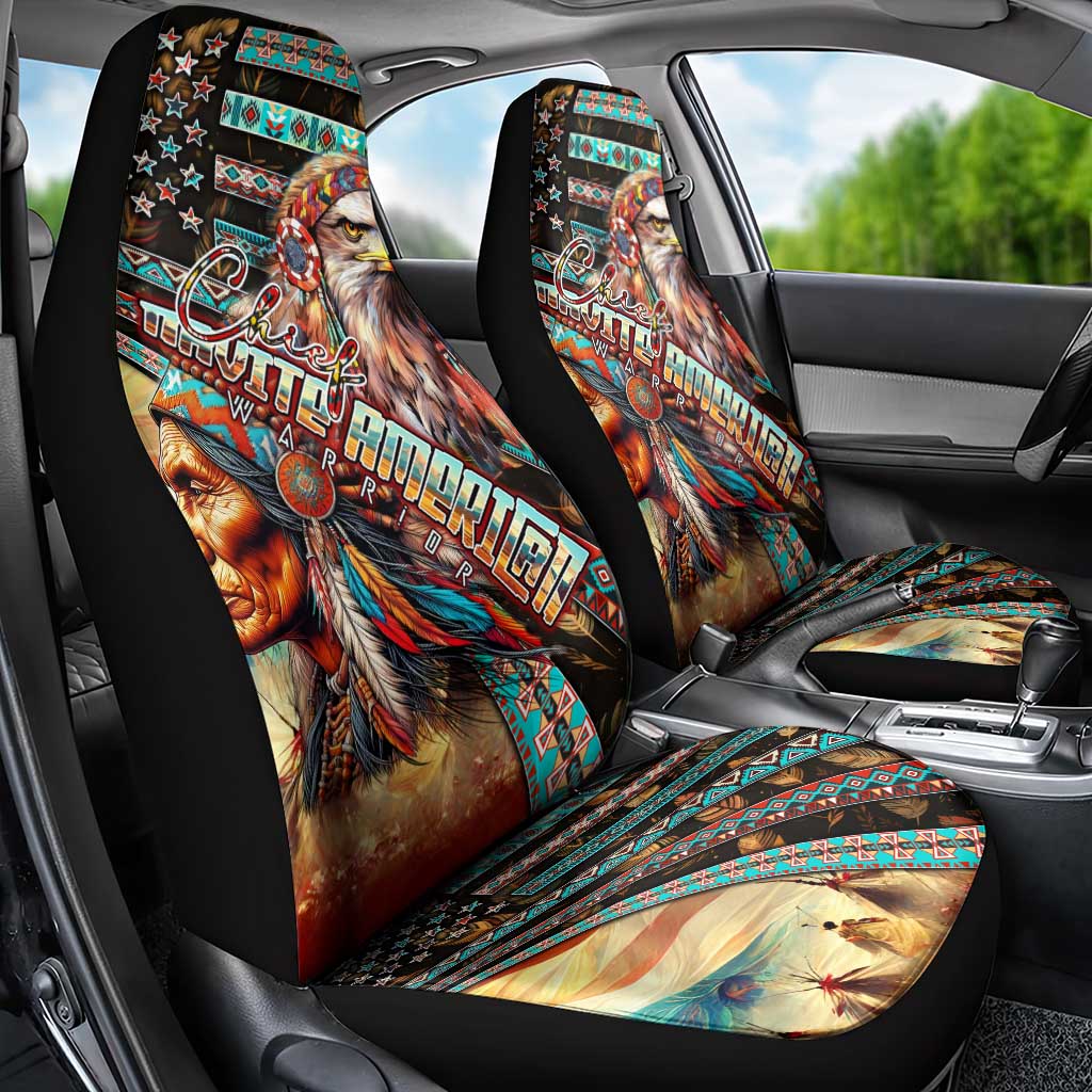 American Indian Warrior Chiefs Car Seat Cover DT02