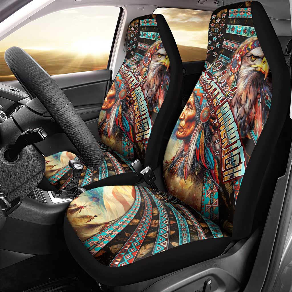 American Indian Warrior Chiefs Car Seat Cover DT02