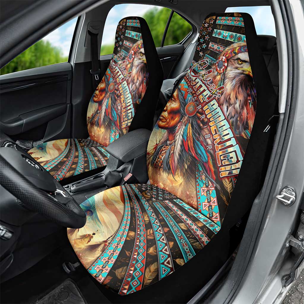 American Indian Warrior Chiefs Car Seat Cover DT02