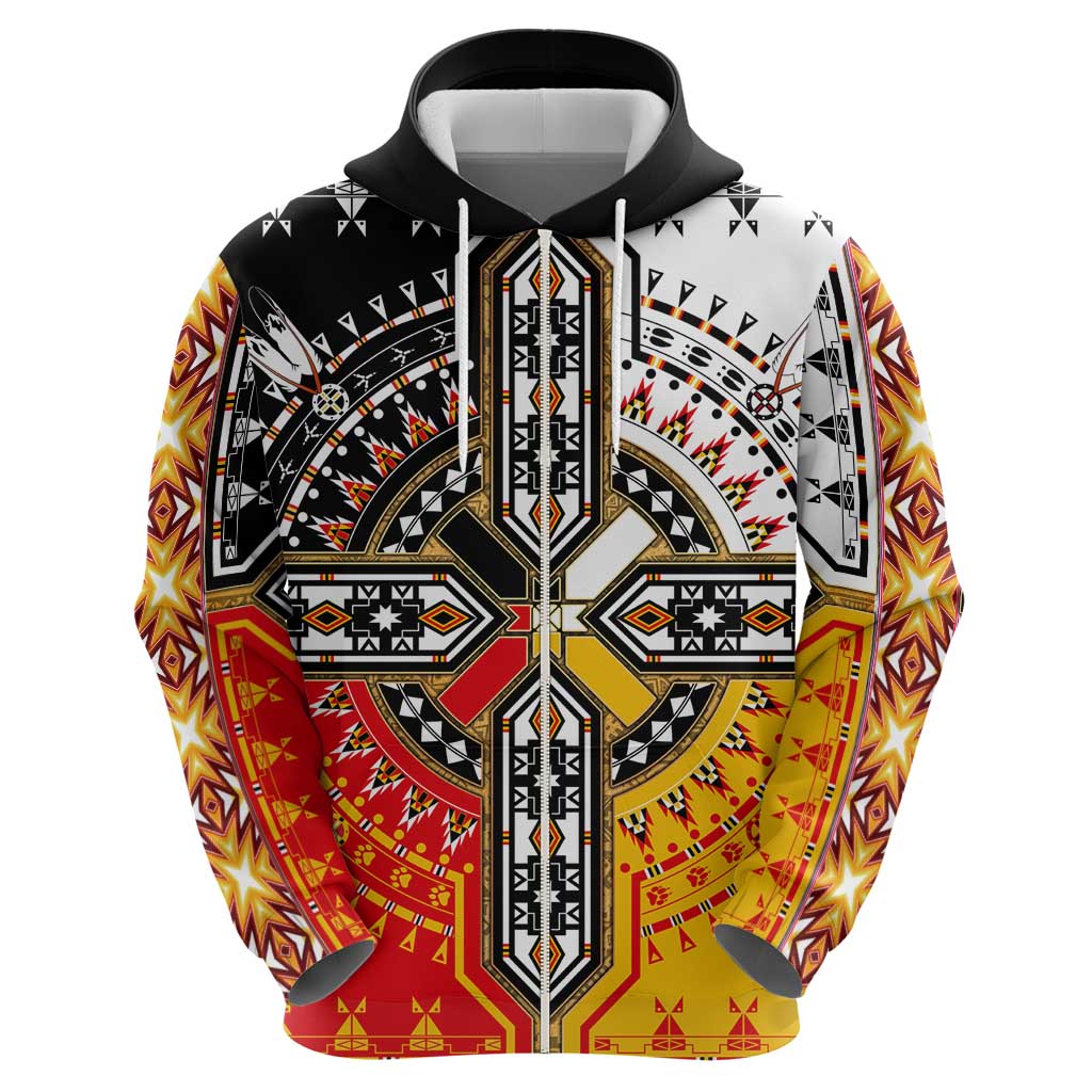 Four Directions Native American Hoodie DT02