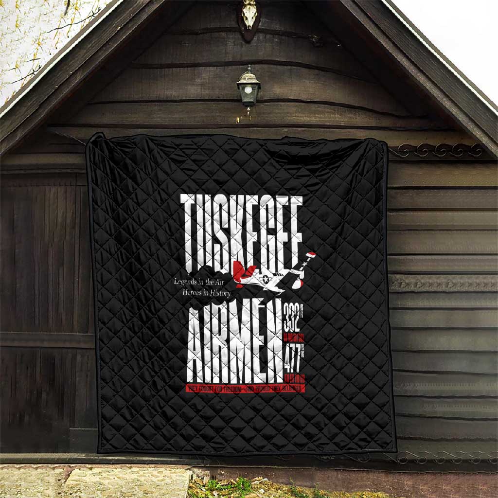 Wings of Honor Tuskegee Airmen Quilt 332nd 477th Fighter Group Tribute DT02