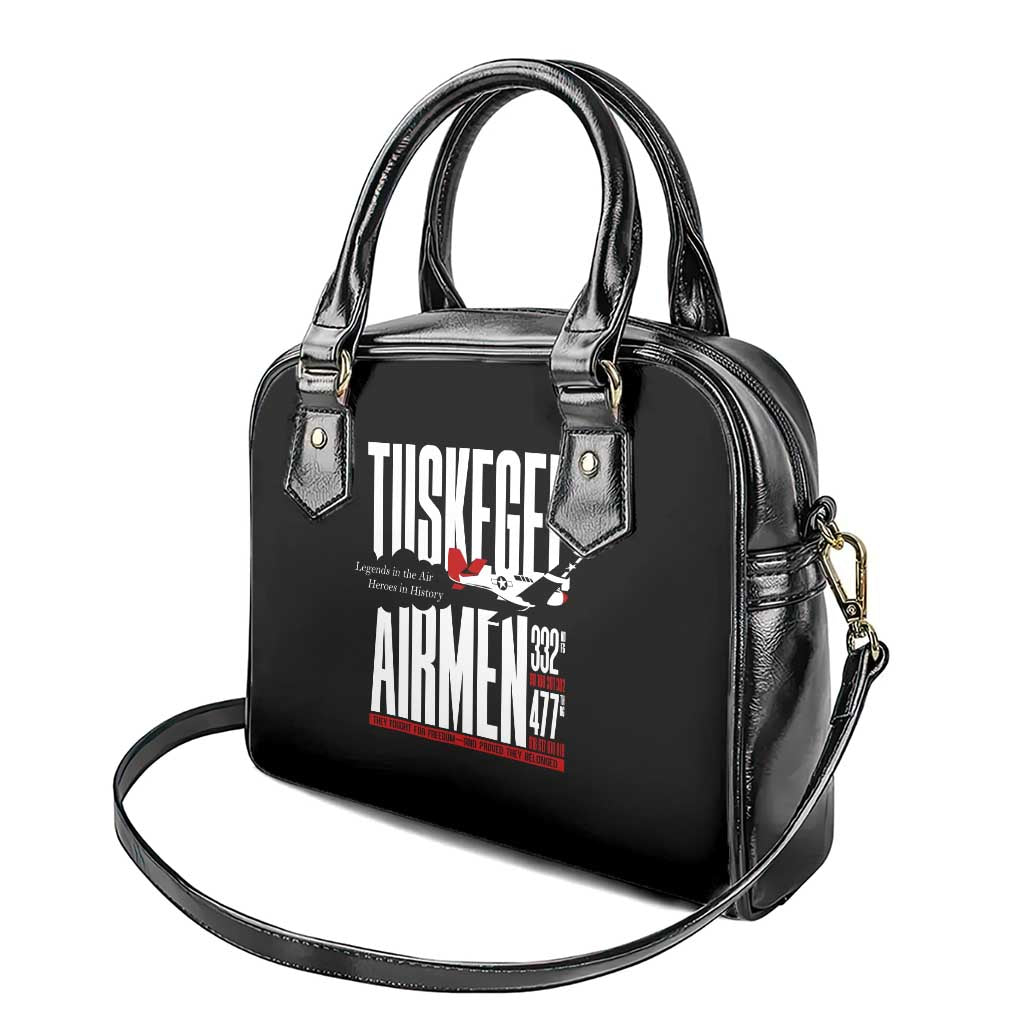 Wings of Honor Tuskegee Airmen Shoulder Handbag 332nd 477th Fighter Group Tribute DT02