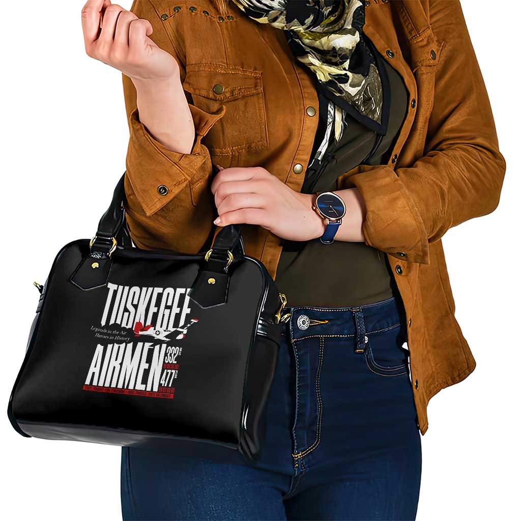 Wings of Honor Tuskegee Airmen Shoulder Handbag 332nd 477th Fighter Group Tribute DT02