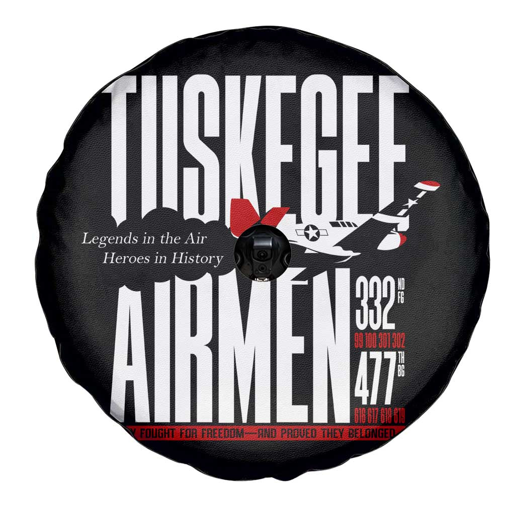 Wings of Honor Tuskegee Airmen Spare Tire Cover 332nd 477th Fighter Group Tribute DT02