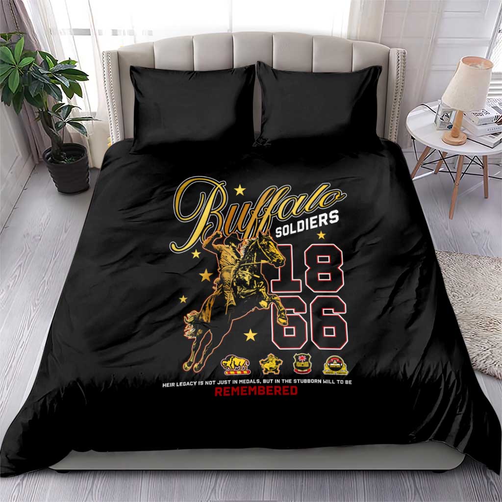 Buffalo Soldiers Bedding Set 1866-1944 African American Black Heros Legacy DT02