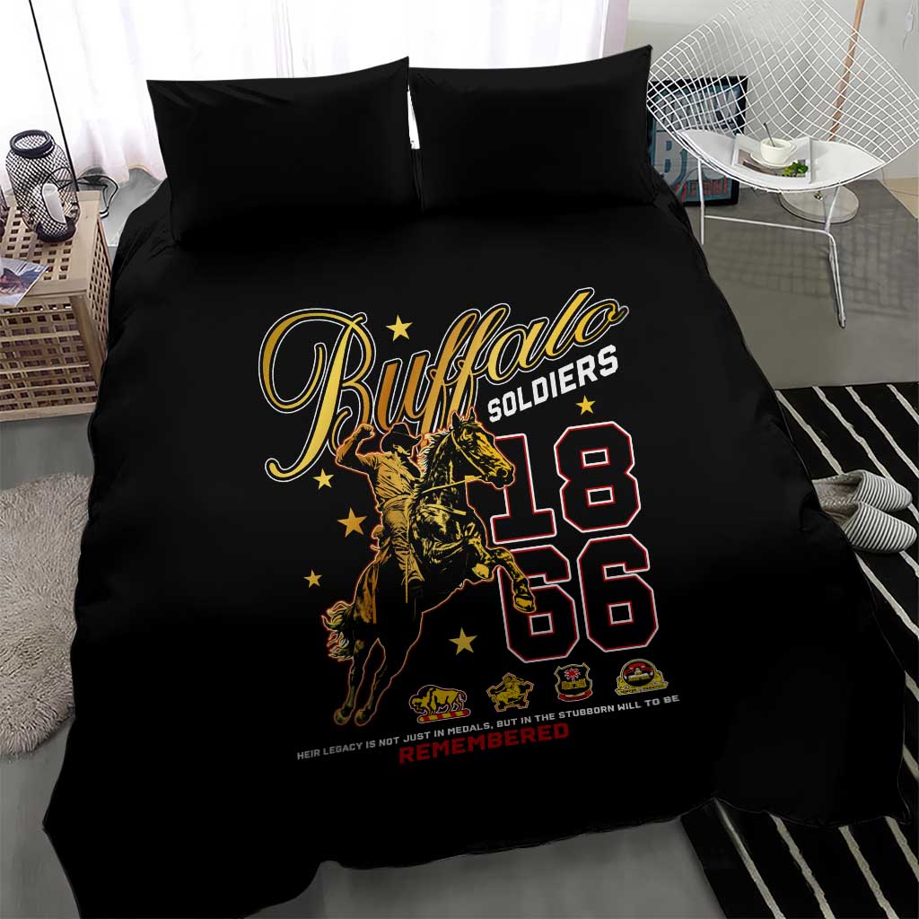 Buffalo Soldiers Bedding Set 1866-1944 African American Black Heros Legacy DT02