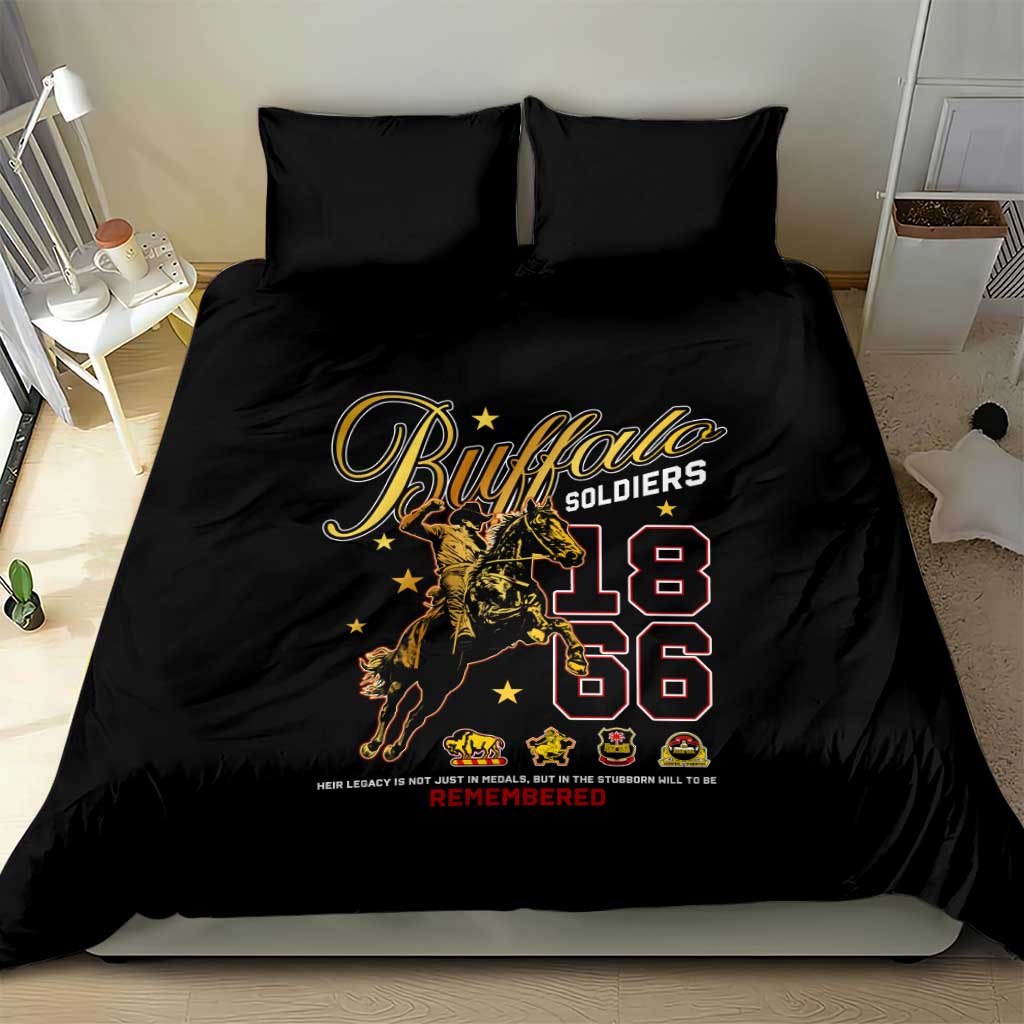 Buffalo Soldiers Bedding Set 1866-1944 African American Black Heros Legacy DT02