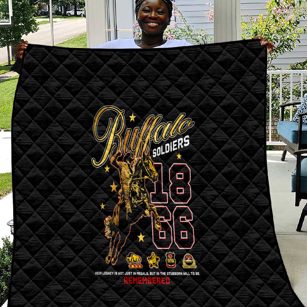 Buffalo Soldiers Quilt 1866-1944 African American Black Heros Legacy DT02