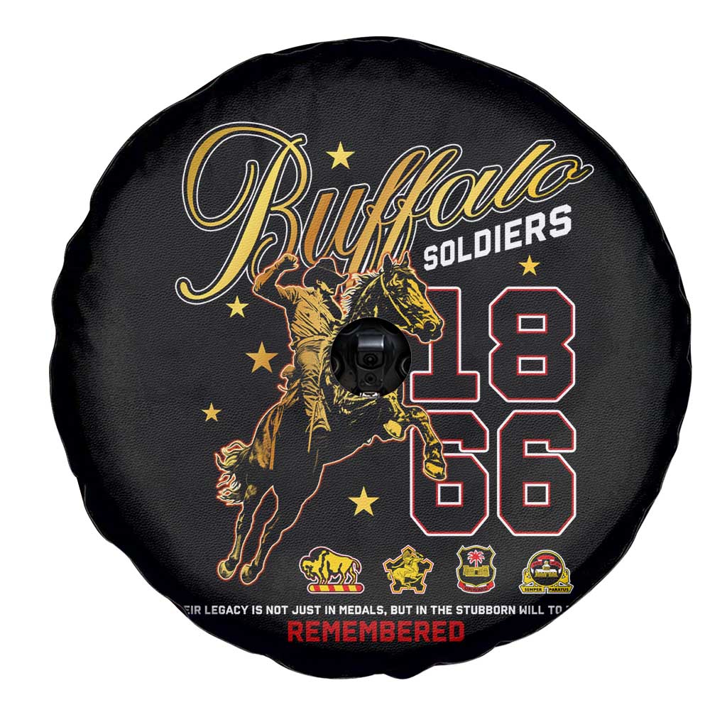 Buffalo Soldiers 1866-1944 Spare Tire Cover American Black Heros Legacy DT02