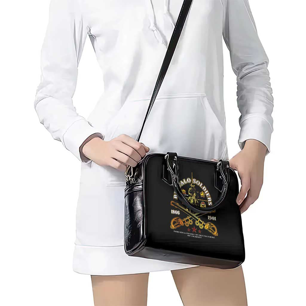 Buffalo Soldiers Strength Honor Legacy Shoulder Handbag African-American Cavalry Tribute DT02