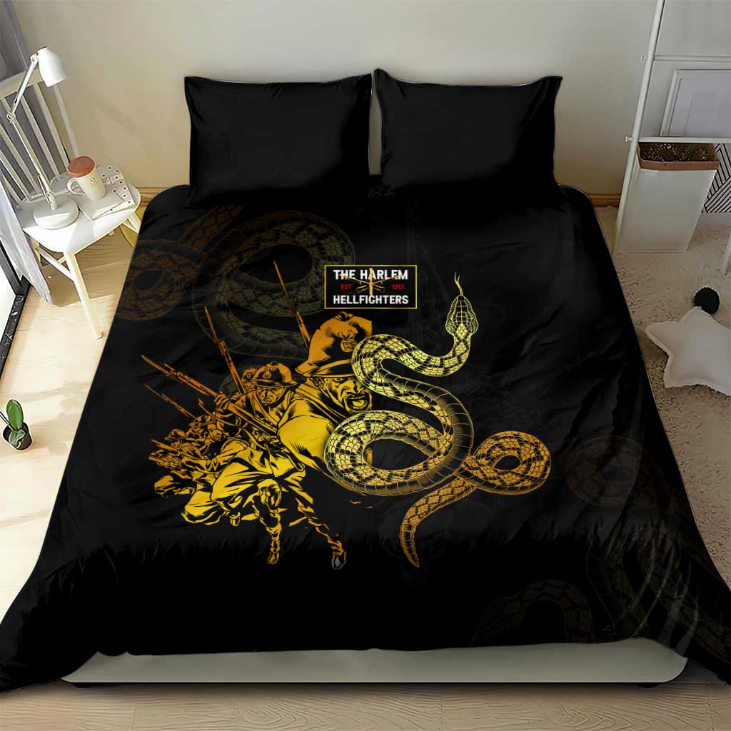 Harlem Hellfighters 369th Infantry Regiment Bedding Set Fight for Dignity WWII DT02