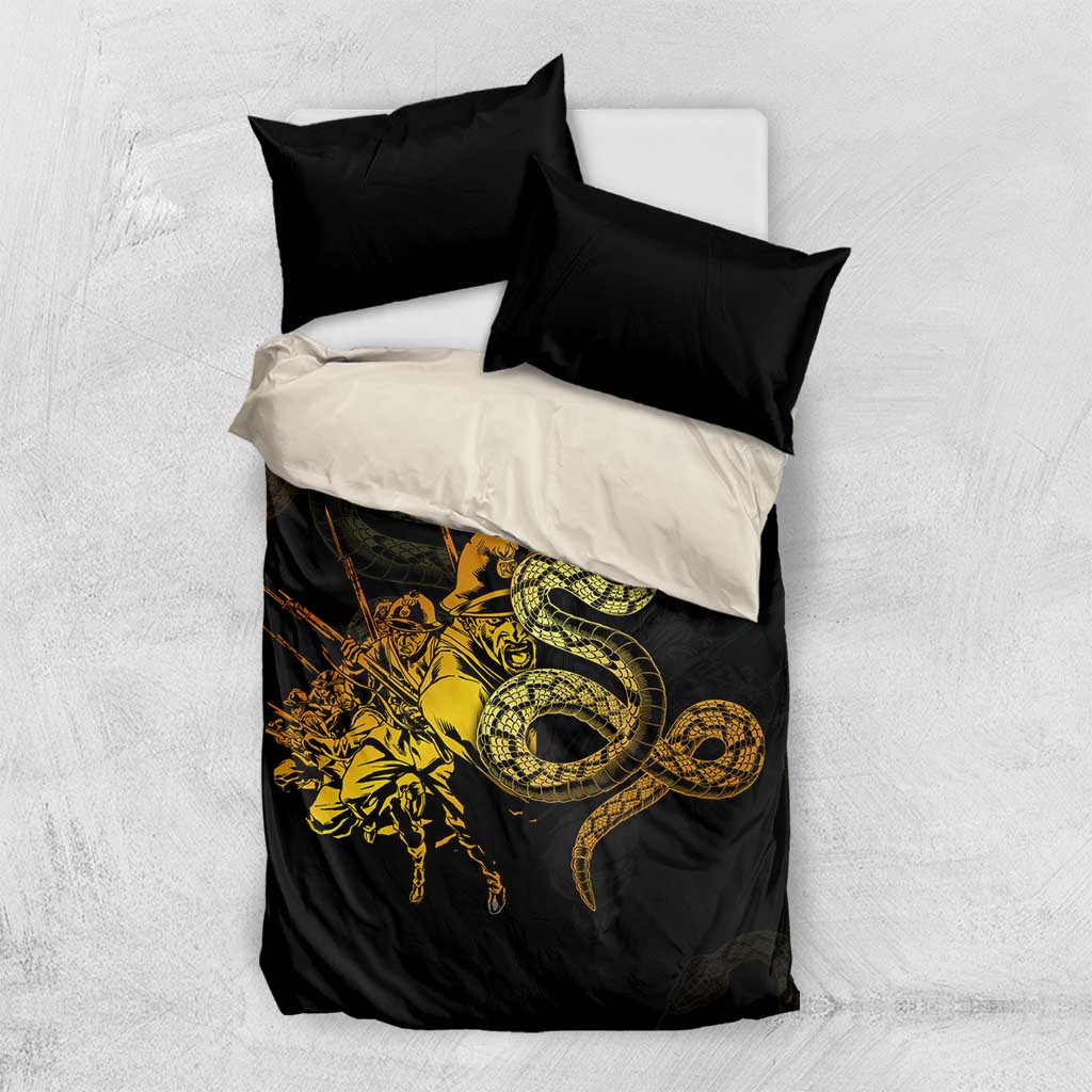 Harlem Hellfighters 369th Infantry Regiment Bedding Set Fight for Dignity WWII DT02