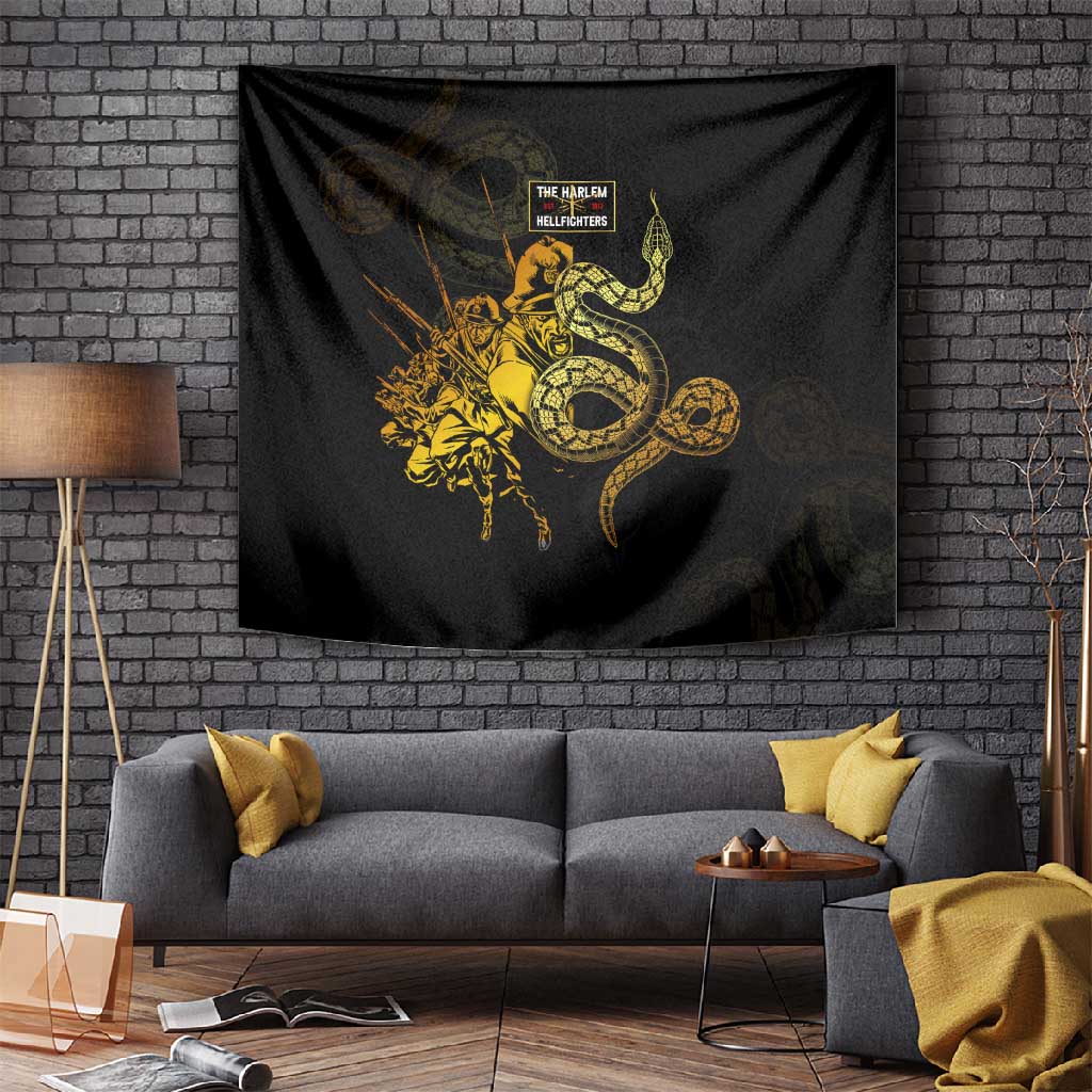 Harlem Hellfighters 369th Infantry Regiment Tapestry Fight for Dignity WWII DT02
