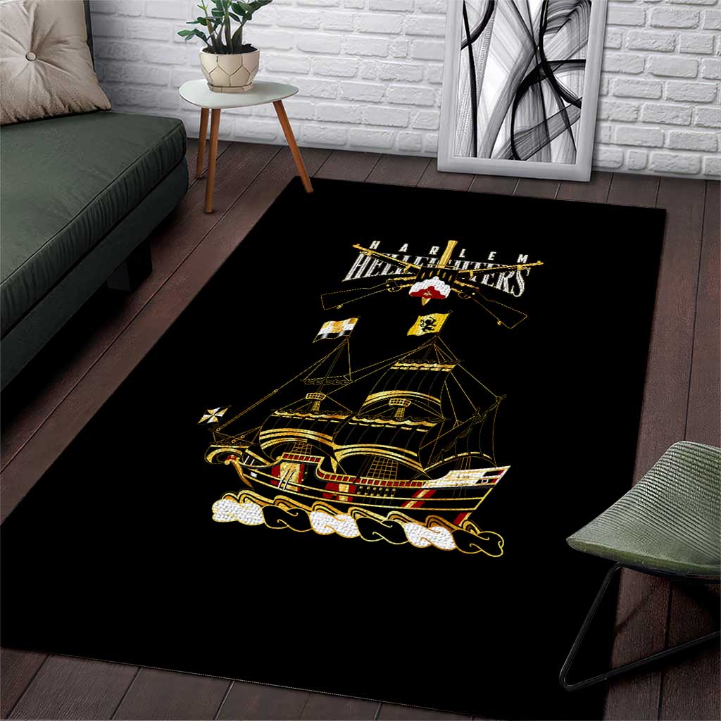 Harlem Hellfighters Area Rug 369th Regiment Legacy at Sea DT02