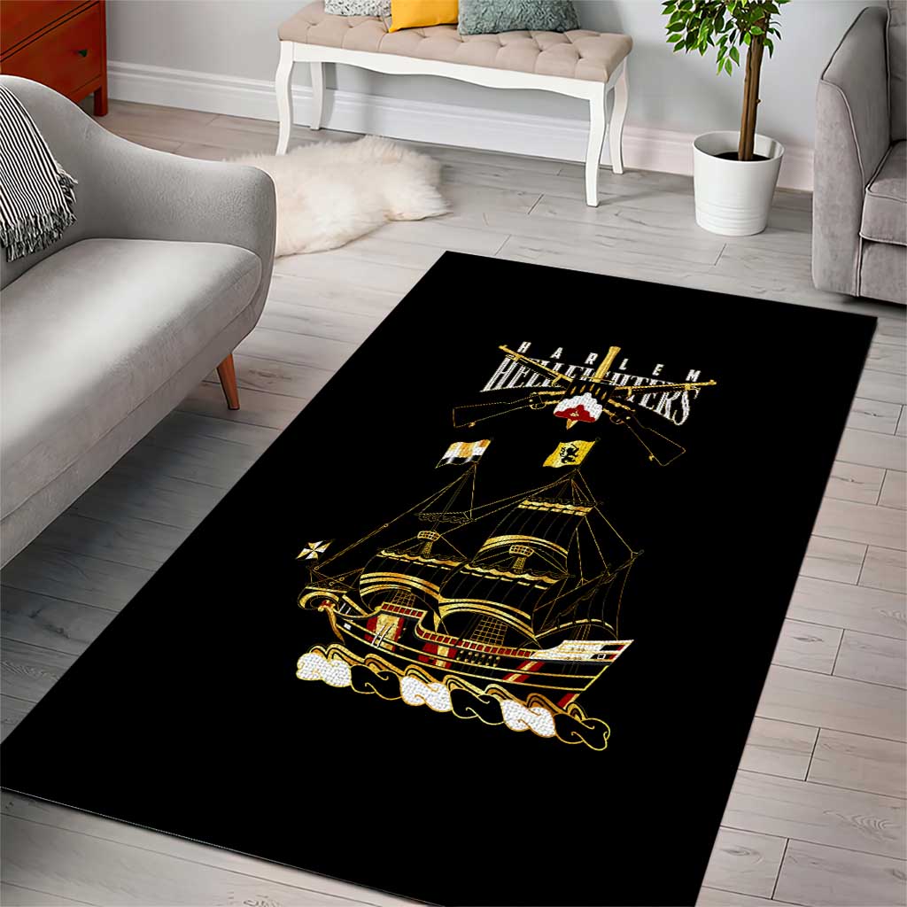 Harlem Hellfighters Area Rug 369th Regiment Legacy at Sea DT02
