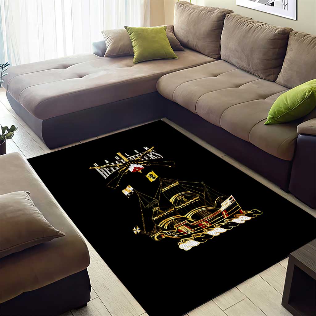 Harlem Hellfighters Area Rug 369th Regiment Legacy at Sea DT02