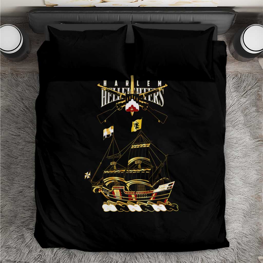 Harlem Hellfighters Bedding Set 369th Regiment Legacy at Sea DT02