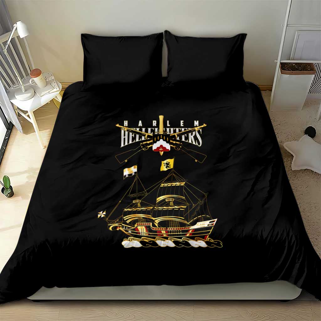 Harlem Hellfighters Bedding Set 369th Regiment Legacy at Sea DT02