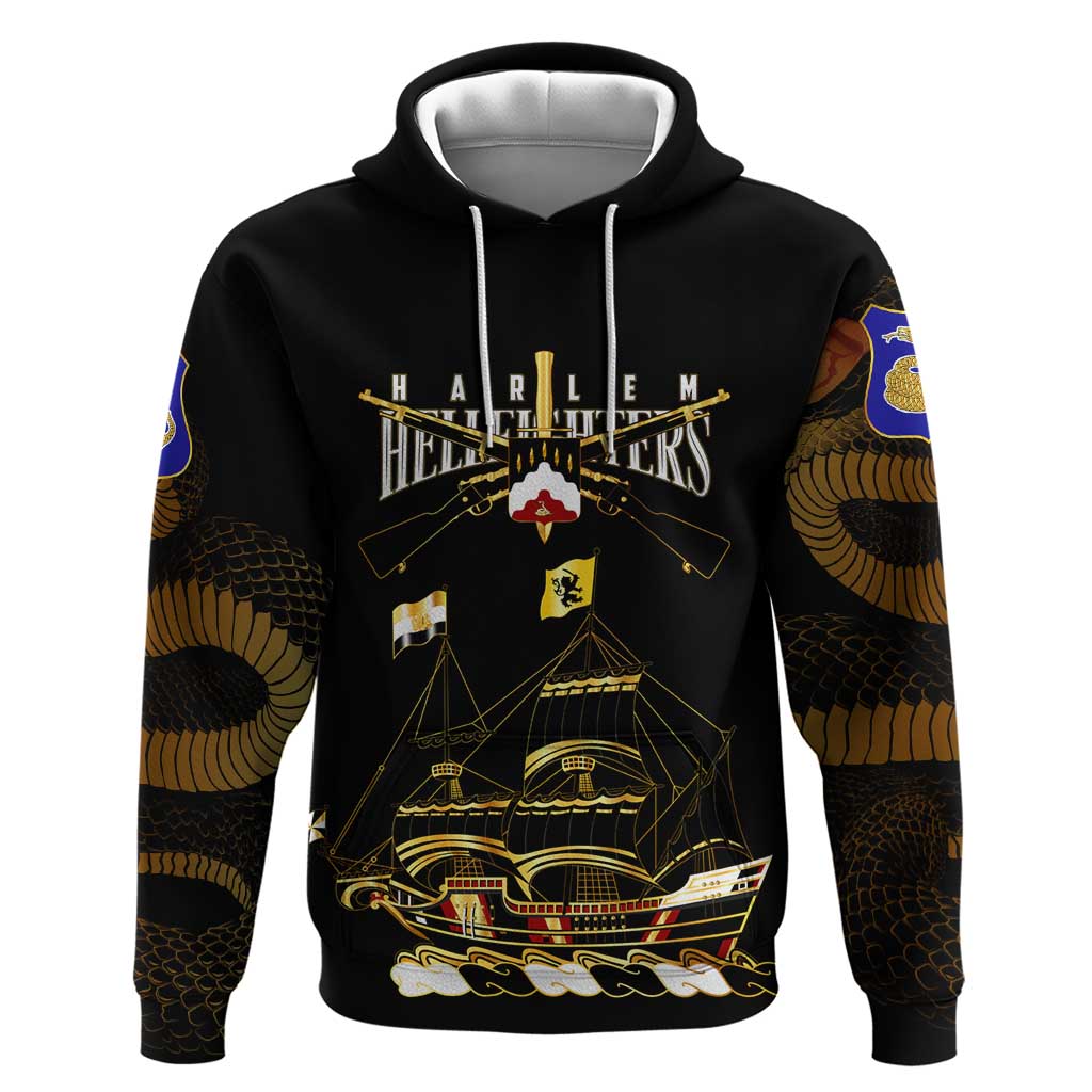 Harlem HellfightersFirst To Fight, First To Lead Hoodie DT02