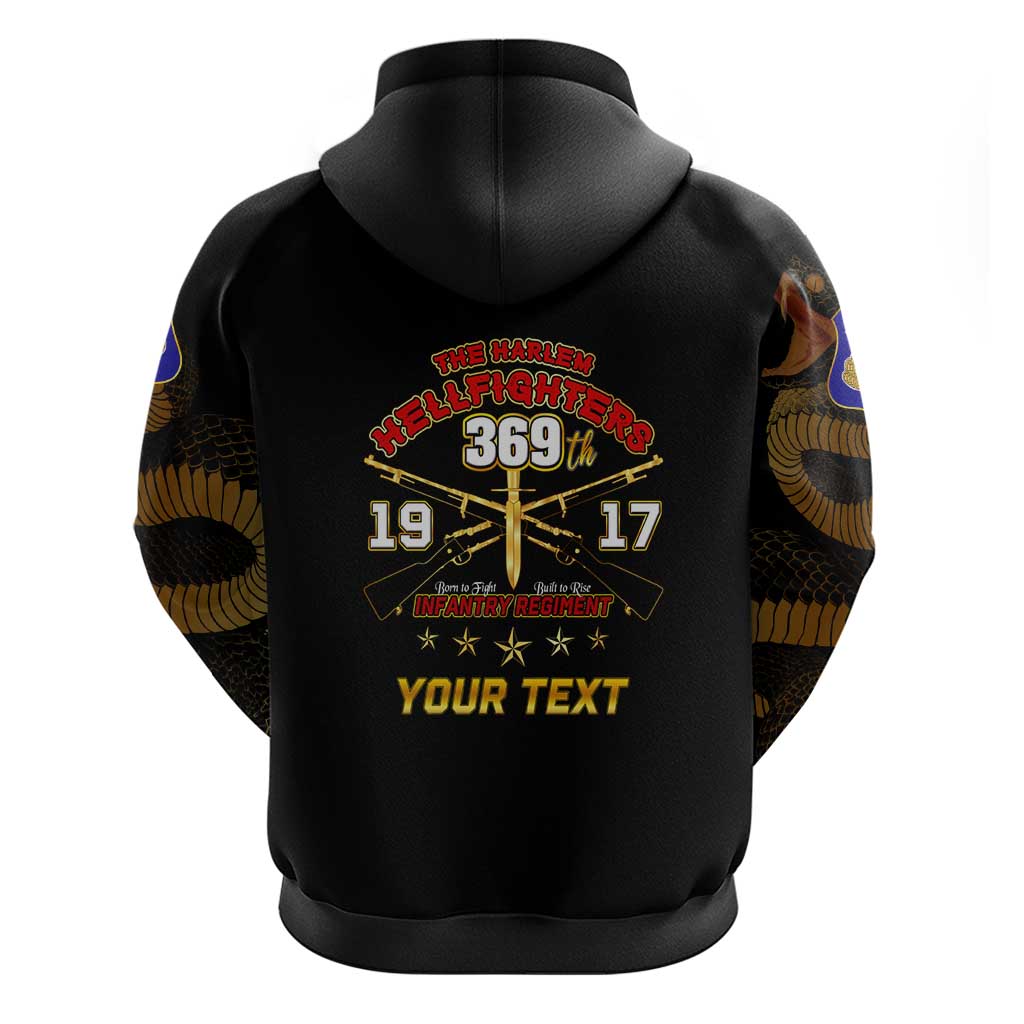 Harlem HellfightersFirst To Fight, First To Lead Hoodie DT02