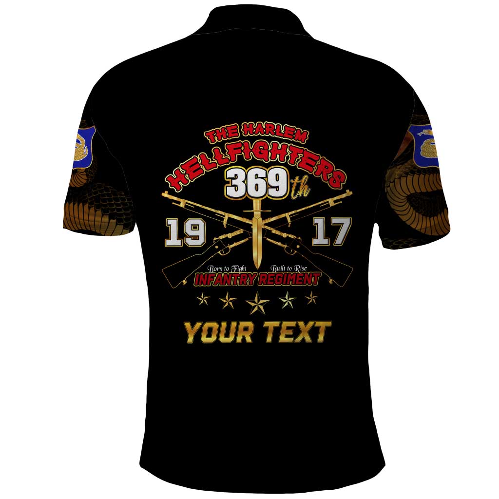 Harlem HellfightersFirst To Fight, First To Lead Polo Shirt DT02